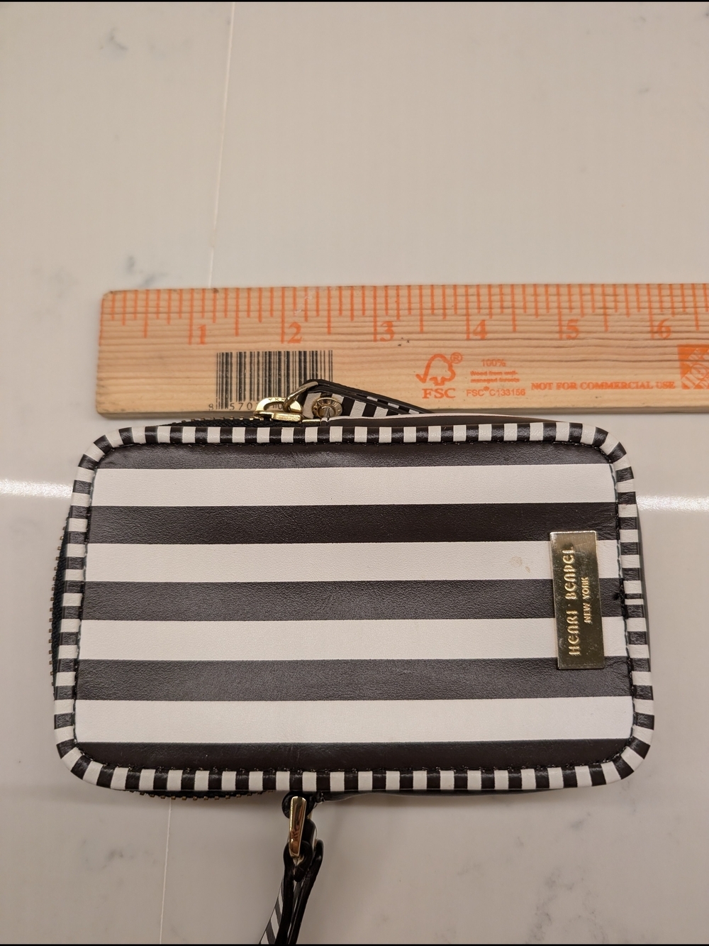 Henri Bendel Striped Wrist Wallet - Picture 5 of 7